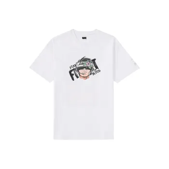 Lining X LNG X Li Ning T Shirts Unisex Standard White