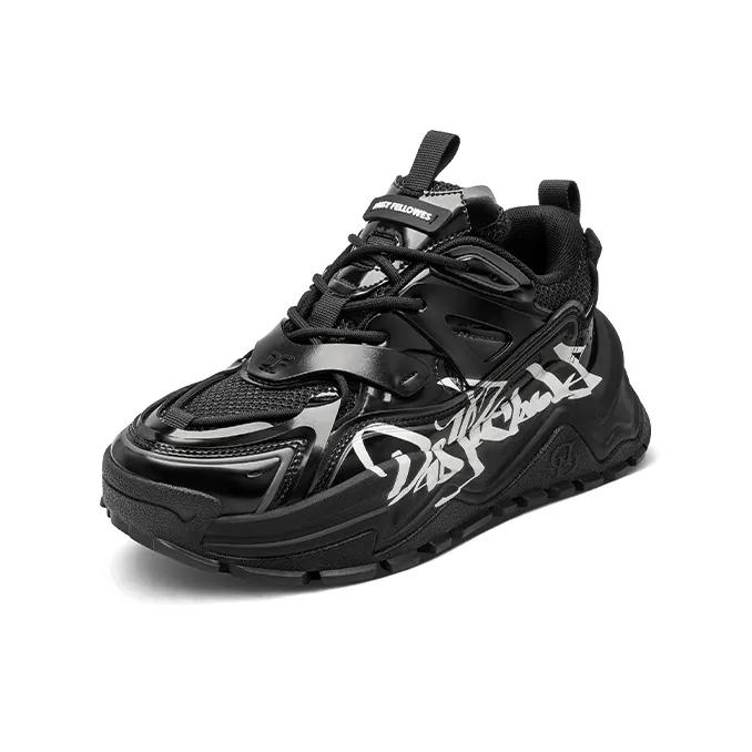 Daisy Fellowes Mango Shoes Anti-Slip And Wear-Resistant Height Increasing Low-Top Chunky Sneakers Unisex-15