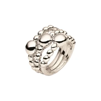 Folli Follie Stainless Steel Rings Women's Silver