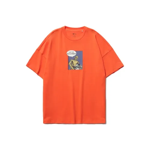 LiNing x XINGQIUDAZHAN LIANMINGKUAN Sports Fashion Collection T-Shirt Men's Orange