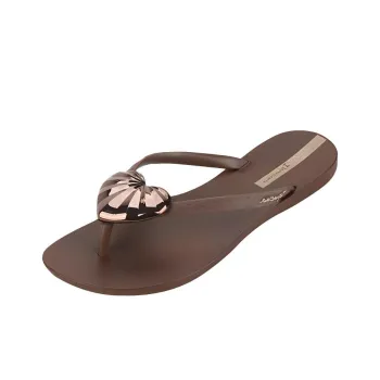 Ipanema Abrasion-Resistant Flip Flops Women's Brown