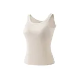 Milk Tea[Ribbed Versatile, No Bra Needed]