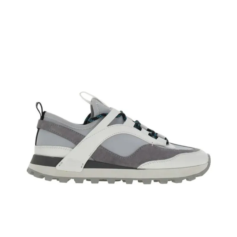 FERRAGAMO Indy Low Top Casual Shoes Women's Gray-1