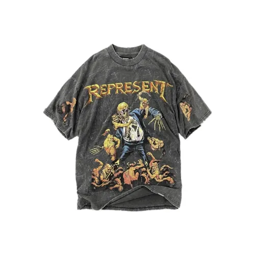 REPRESENT T Shirts Unisex Vintage Gray