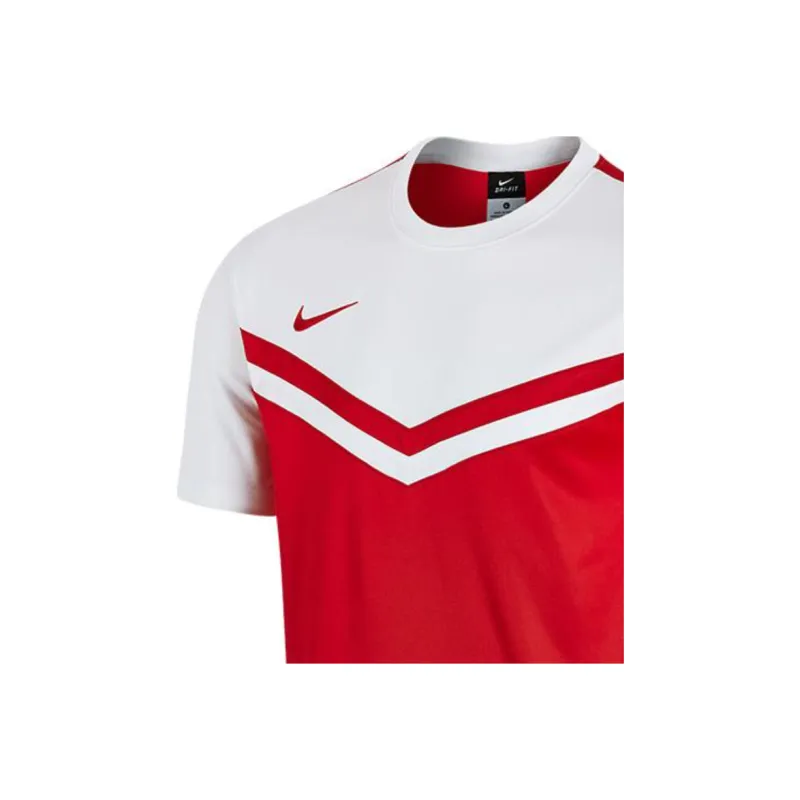 Nike T-Shirts Men Red White-1