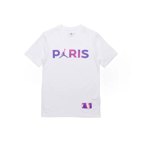 JORDAN X Psg Paris Saint Germain Wordmark Tee