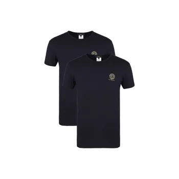 FANSIZHE VERSACE T-Shirt Men's 2 Pack Dark Blue