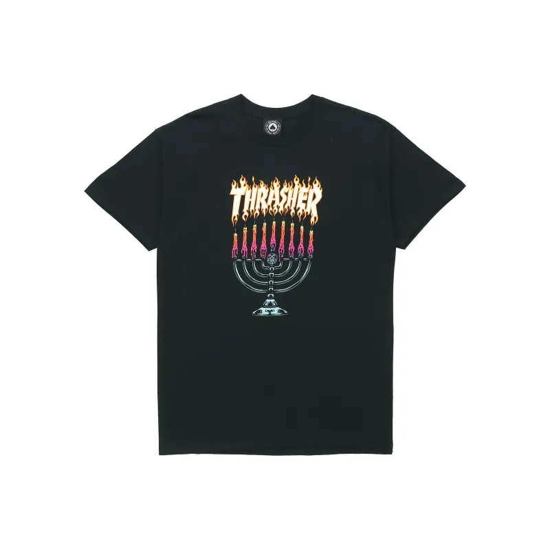 Thrasher T Shirt Unisex Black US Version-0