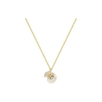 KEYS VIA Chalcedony Jade Necklaces Women's