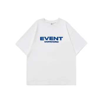 CONCORDEVENT Straight T-Shirt Unisex White