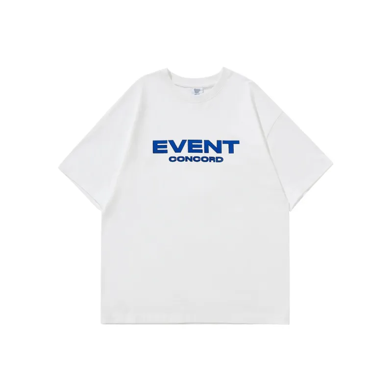 CONCORDEVENT Straight T-Shirt Unisex White-0