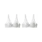 [2 Pack]White+White