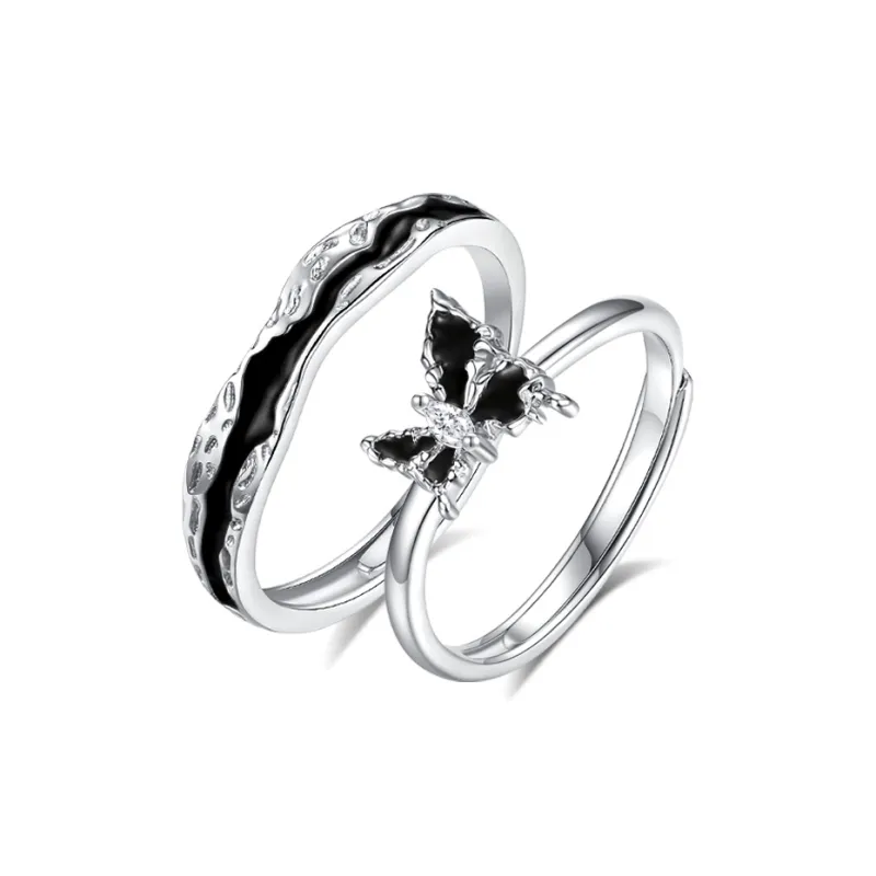 ZUOHUO S999 Fine Silver Rings Unisex-6