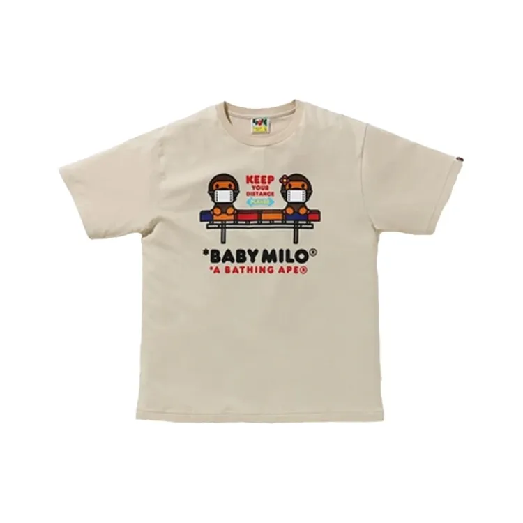 Bape Social Distance Baby Milo #2 Tee-0