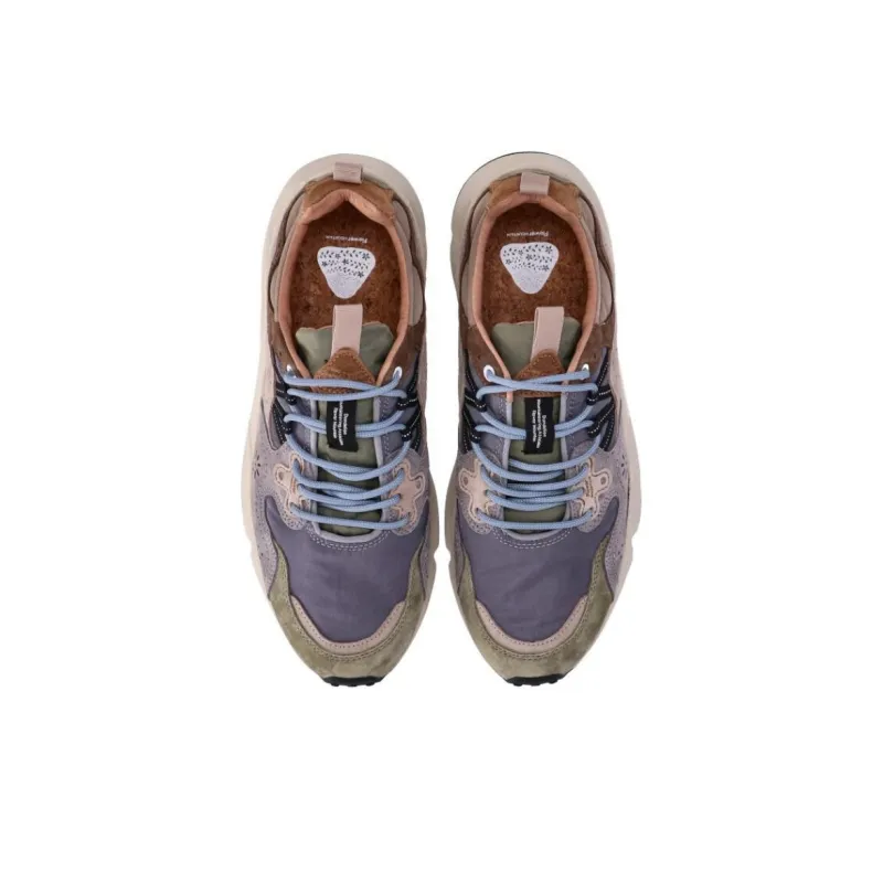 FLOWER MOUNTAIN Yamano 3 Man Low Top Casual Shoes Men's Purple Pink-4