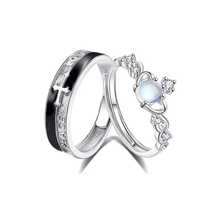 FANSHINER S925 Silver Rings Unisex-0