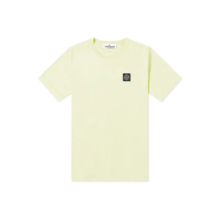 STONE ISLAND T Shirts Men Yellow-0