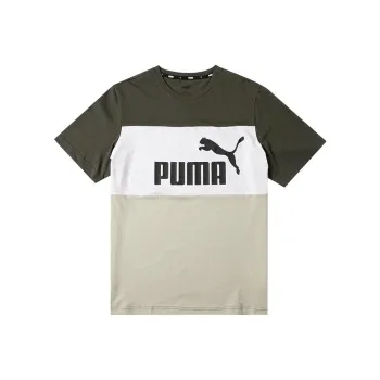 PUMA T-Shirts Men Army Green