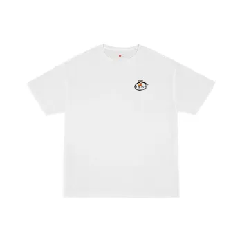 LiNing Boring Ape Trend Sportswear Collection T Shirts Unisex White