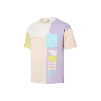 PUMA T Shirts Unisex Ecru