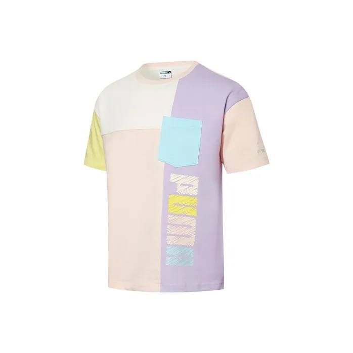 PUMA T Shirts Unisex Ecru-0