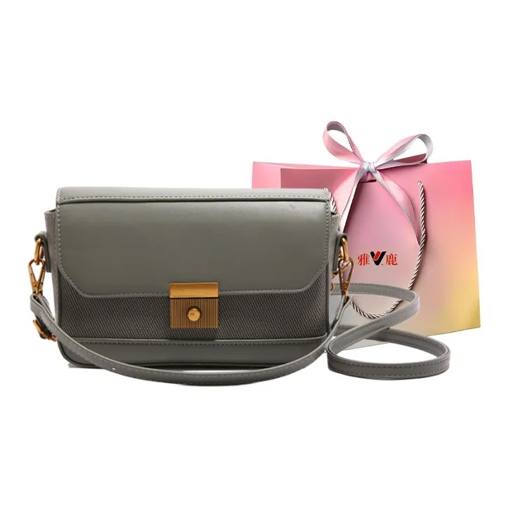 Yalu PU Shoulder Bag, Crossbody Bag Regular Women's Black/White/Brown/Gray/Khaki/Green-21