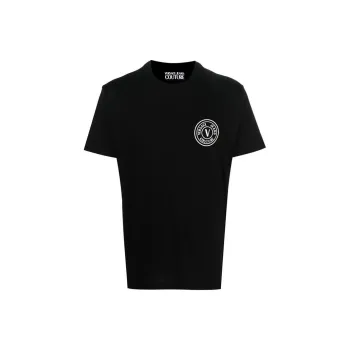 VERSACE JEANS COUTURE T Shirts Men Black