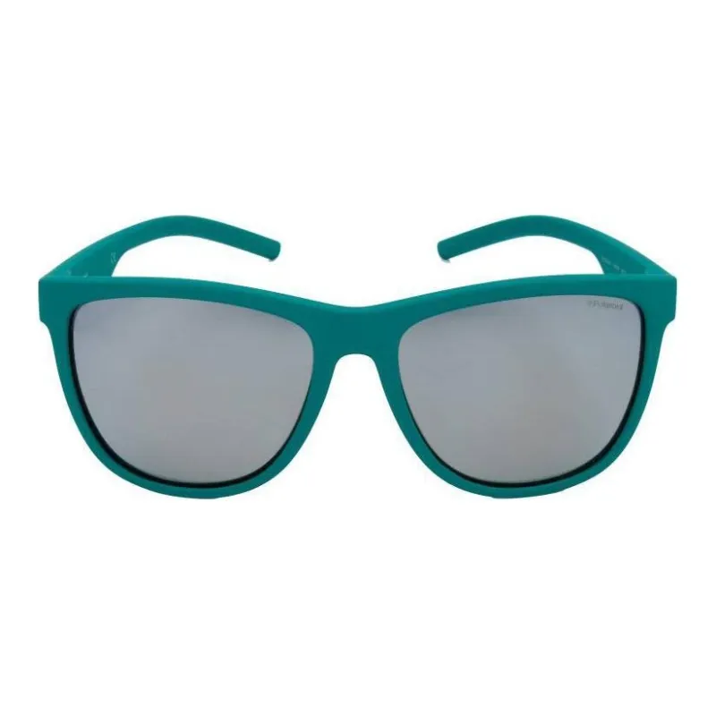 Polaroid Plastic Irregular Shape Sunglasses Unisex Green-2