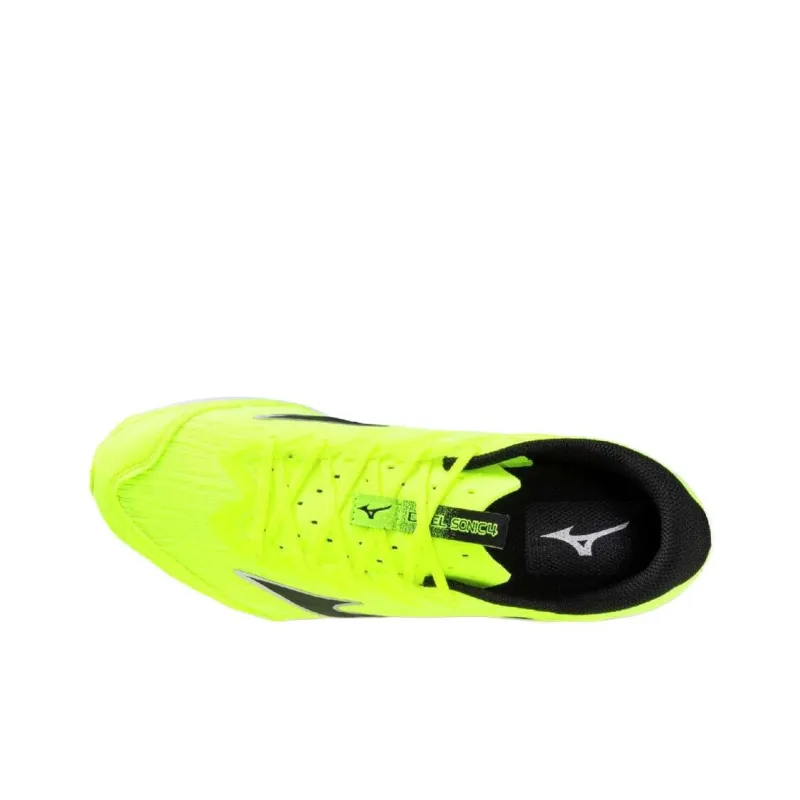 Mizuno Duel Sonic 4 Low Top Casual Shoes Unisex Yellow Black-2