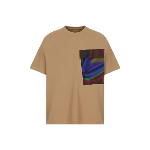 EMPORIO ARMANI SS22 T Shirt Men's Brown