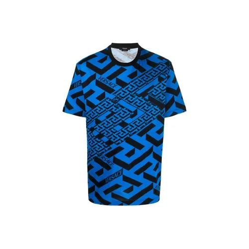 VERSACE T Shirt Men's Sapphire Blue