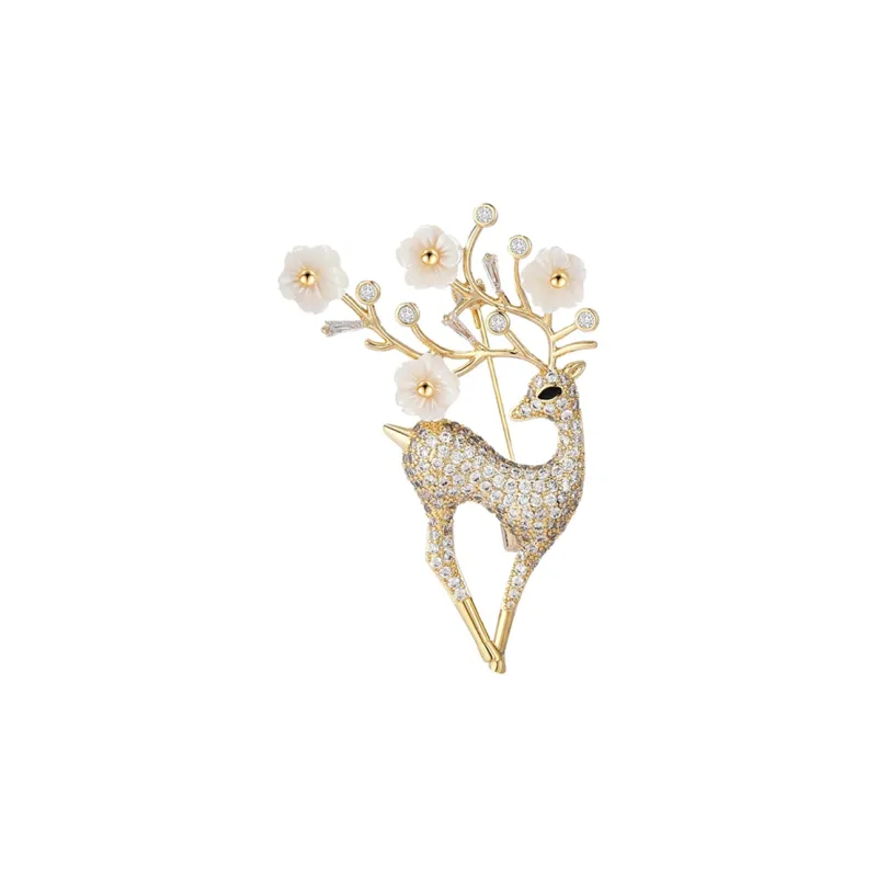 SENDME Eco Friendly Copper Brooches Unisex-0