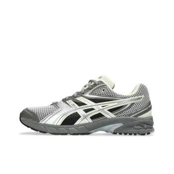 Asics Anti Slip Wear Resistant Low Top Casual Running Shoes Unisex Ash Gray