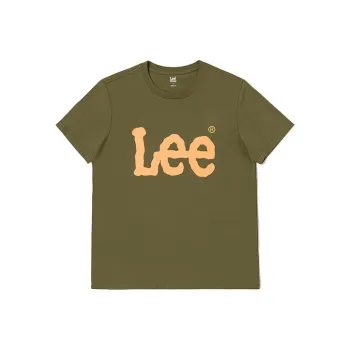 Lee T Shirts Men Olive Green