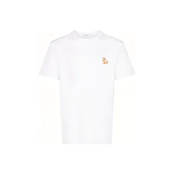 Maison Kitsune Chillax Fox Logo detail T shirt