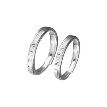 Old Fu Gold S999 Fine Silver Rings Unisex