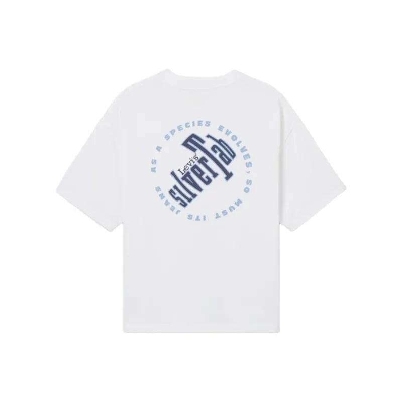 Levis T Shirts Men White-1