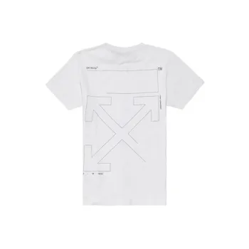 OFF-WHITE Slim Fit Unfinished T-Shirt