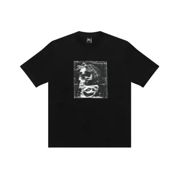 SKUNK GALLERY Short-Sleeved T-Shirts Unisex Black