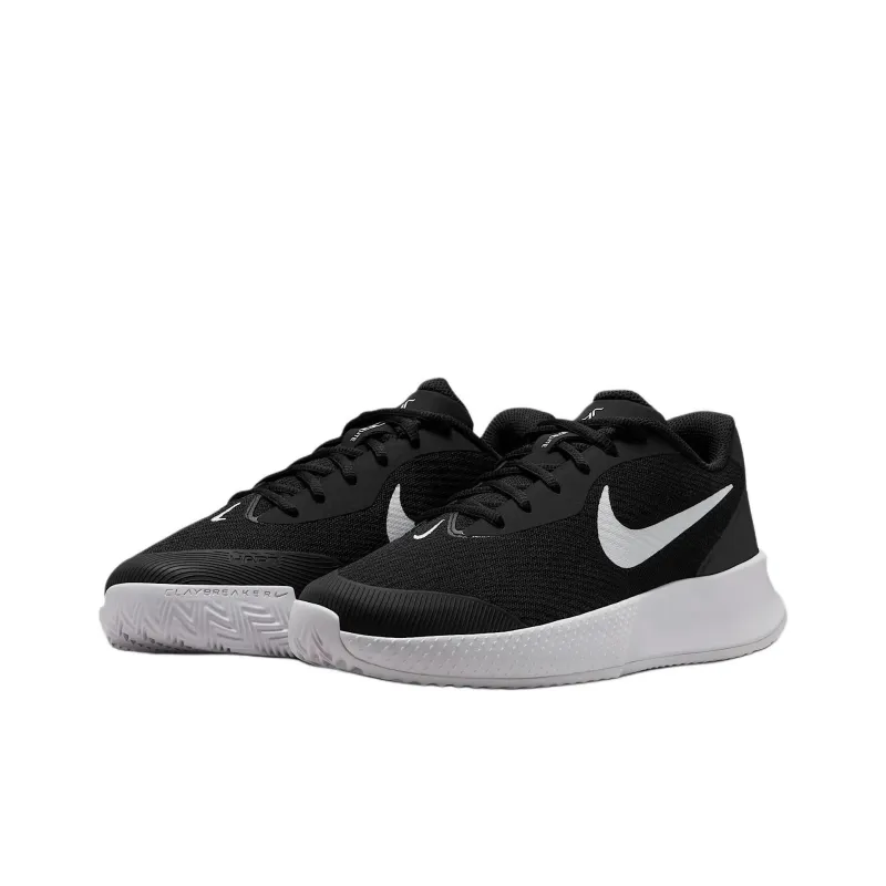 Nike Vapor Lite 3 Breathable Low Top Tennis Shoes Women's Black White-1