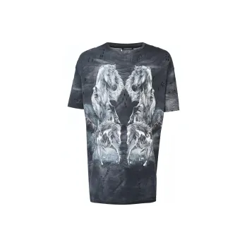 BALMAIN T-Shirts Men Gray