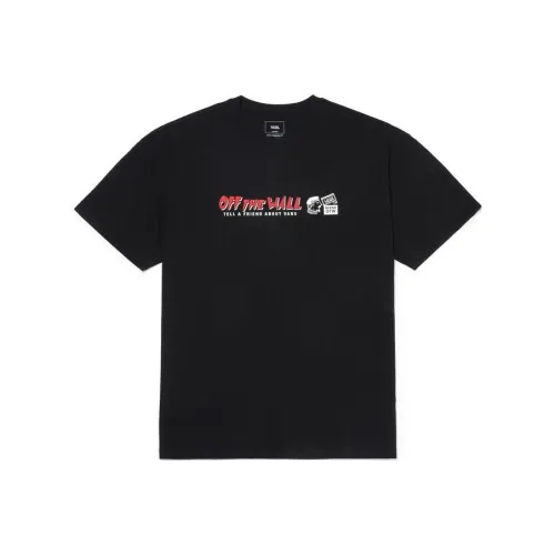 Vans T raised-logo Shirts Men Black