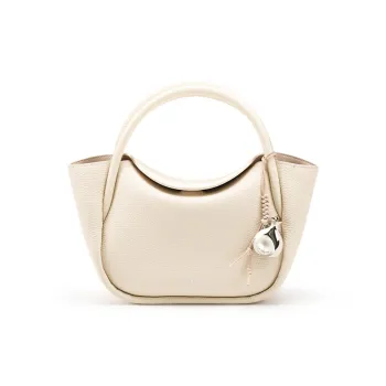 LA FESTIN Cow Head Leather Crossbody Dumpling Basket Bag Handbag Medium Size Women's Multicolor
