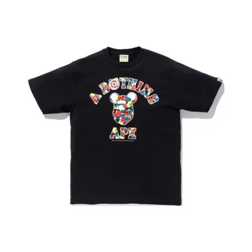 A BATHING APE X Medicom Toy Camo College Tee