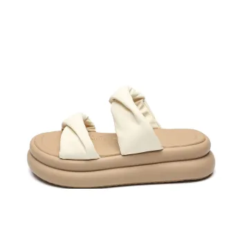 ZHR Slide Slippers Women's Beige, Black