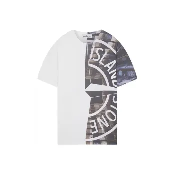 STONE ISLAND T Shirts Men White