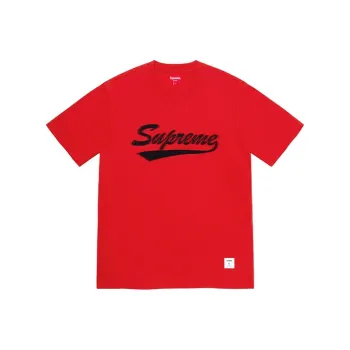 Supreme Intarsia Script S/S Top