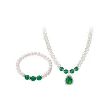 Yarondi Pearl Necklaces Women's