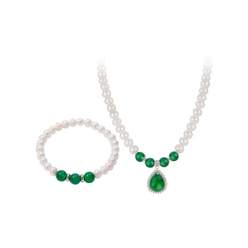 Yarondi Pearl Necklaces Women's