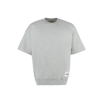JIL SANDER + Logo Patch Short Sleeved T Shirt